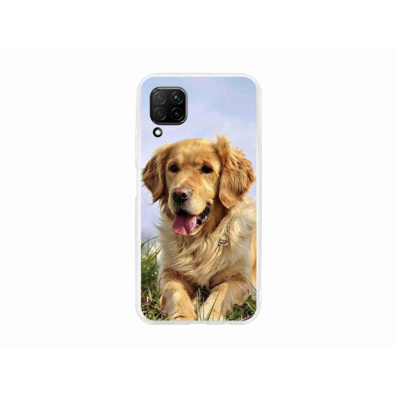 Gél tok mmCase mobil Huawei P40 Lite - golden retriever - zselés tok mmCase mobil Huawei P40 Lite - golden retriever