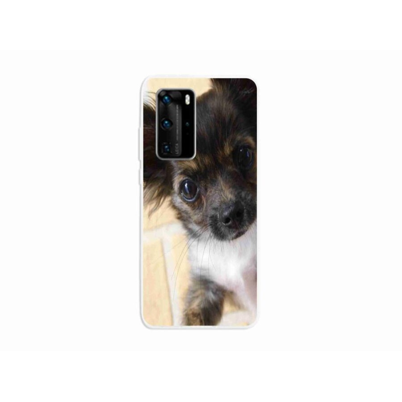 Gél tok mmCase mobil Huawei P40 Pro - chihuahua 2