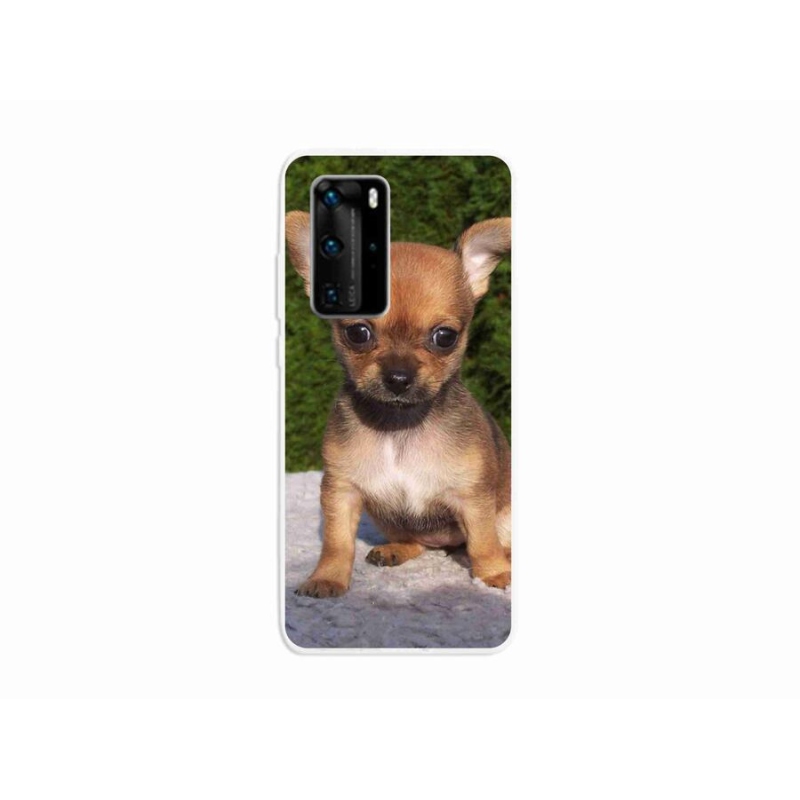 Gél tok mmCase mobil Huawei P40 Pro - chihuahua 3
