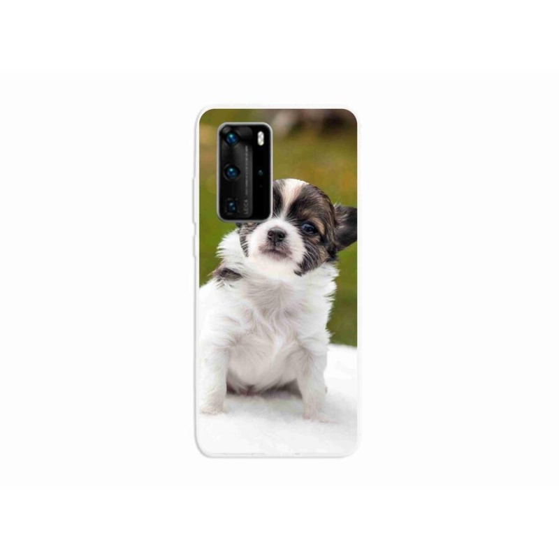 Gél tok mmCase mobil Huawei P40 Pro - chihuahua 4