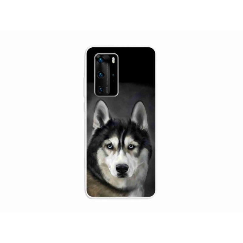 Gél tok mmCase a mobil Huawei P40 Pro - husky - mobilhoz