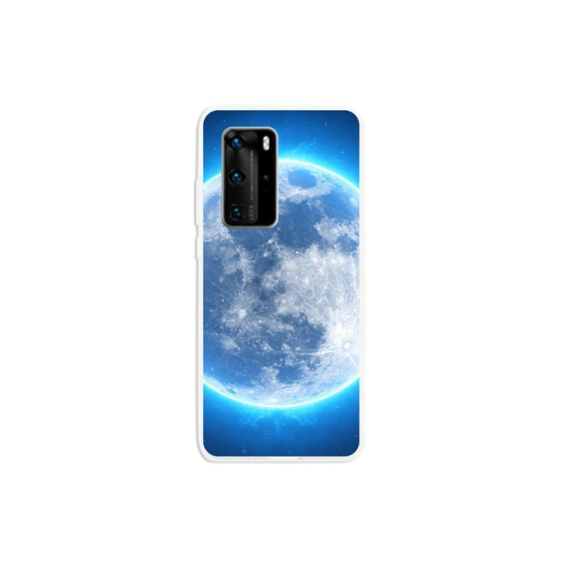 Gél tok mmCase a Huawei P40 Pro számára - földgömb alakú