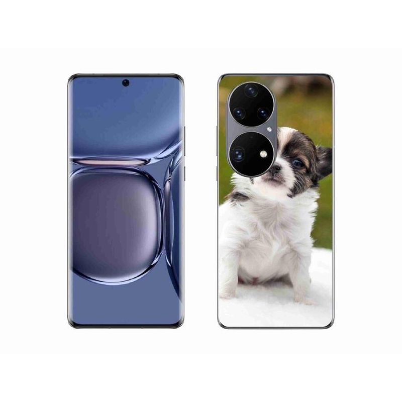 Gél tok mmCase mobil Huawei P50 Pro - chihuahua 4