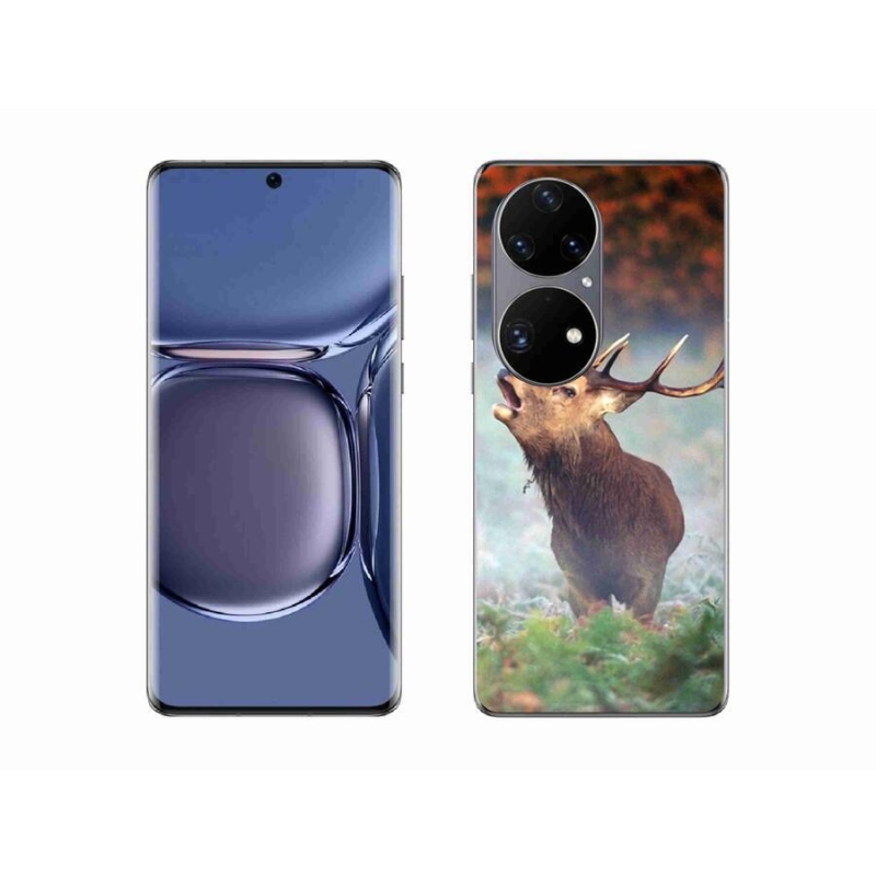 Gél tok mmCase mobil Huawei P50 Pro - szarvas 2