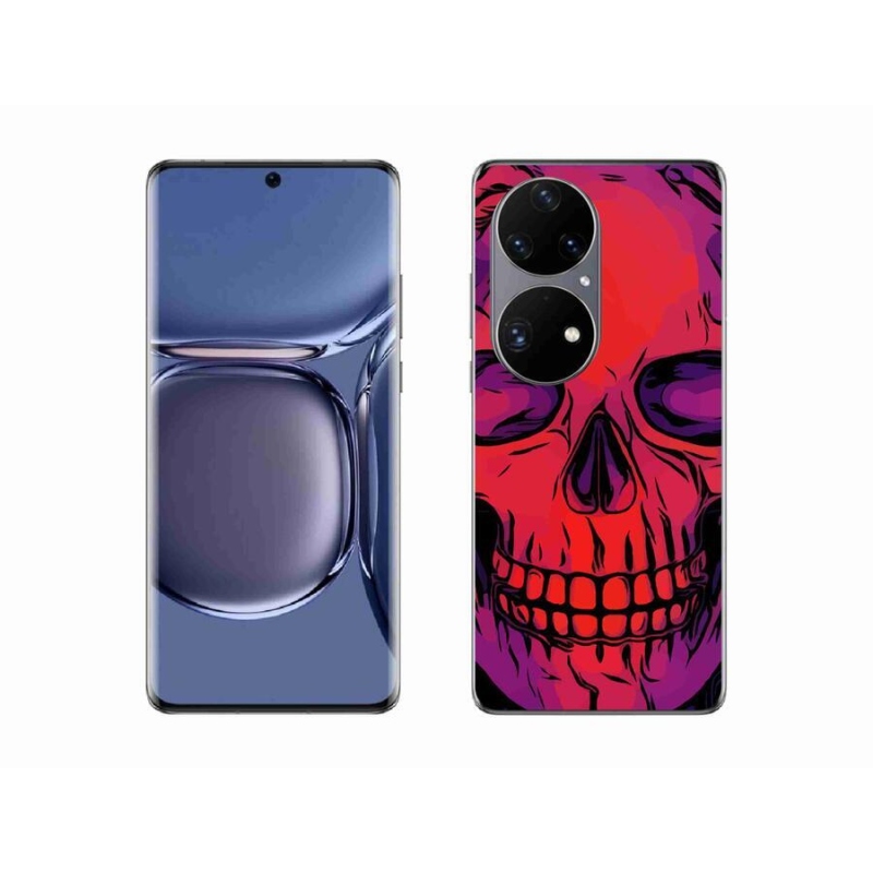 Gél tok mmCase mobil Huawei P50 Pro - koponya