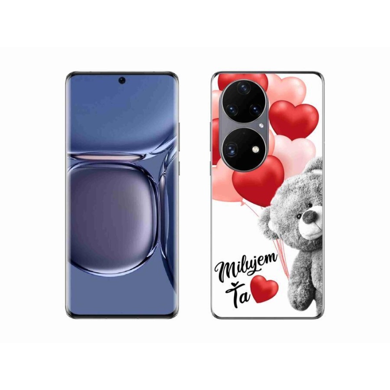 Gél tok mmCase mobil Huawei P50 Pro - I love you
