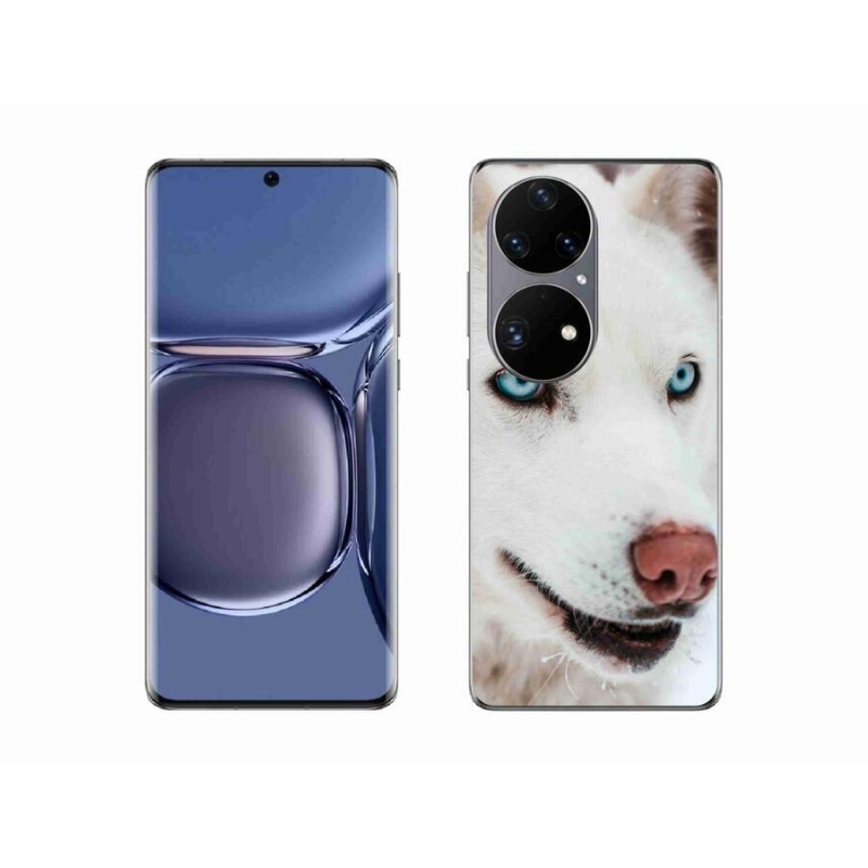 Gél tok mmCase a Huawei P50 Pro készülékhez - kutyaszemmel nézve