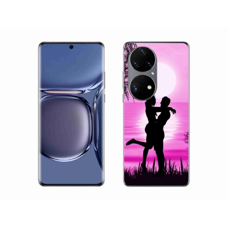 Gél tok mmCase a mobil Huawei P50 Pro készülékhez - naplemente