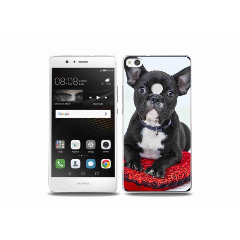 Gél tok mmCase mobil Huawei P9 Lite (2017) - bulldog