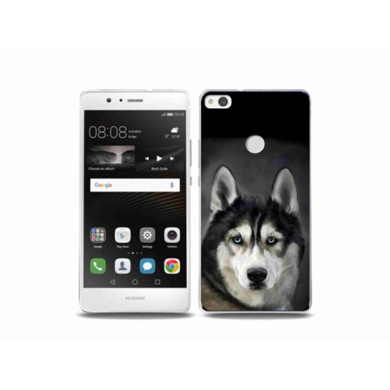 Gél tok mmCase mobil Huawei P9 Lite (2017) - husky