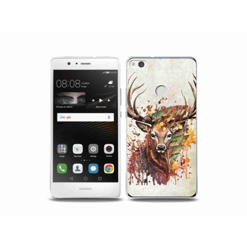 Gél tok mmCase a mobil Huawei P9 Lite (2017) - szarvas 1