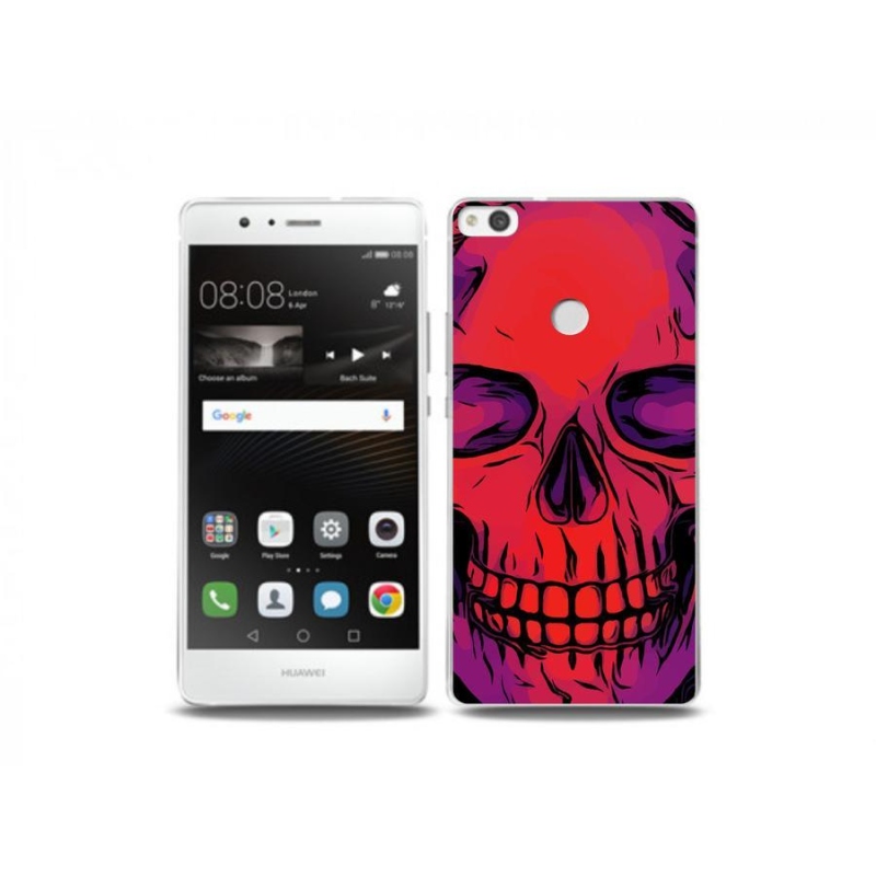 Gél tok mmCase a Huawei P9 Lite (2017) számára - koponya