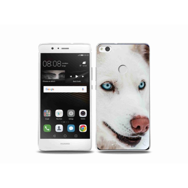 Gél tok mmCase a Huawei P9 Lite (2017) számára - kutyaszemmel nézve