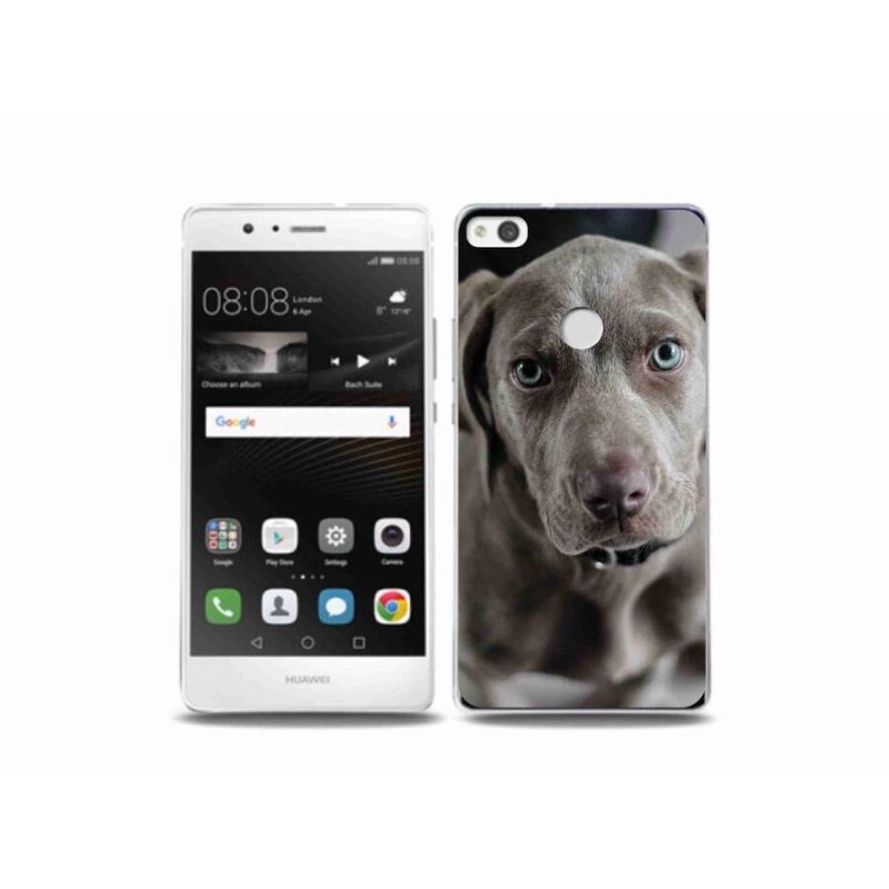 Gél tok mmCase for Huawei P9 Lite (2017) - výmarský ohař