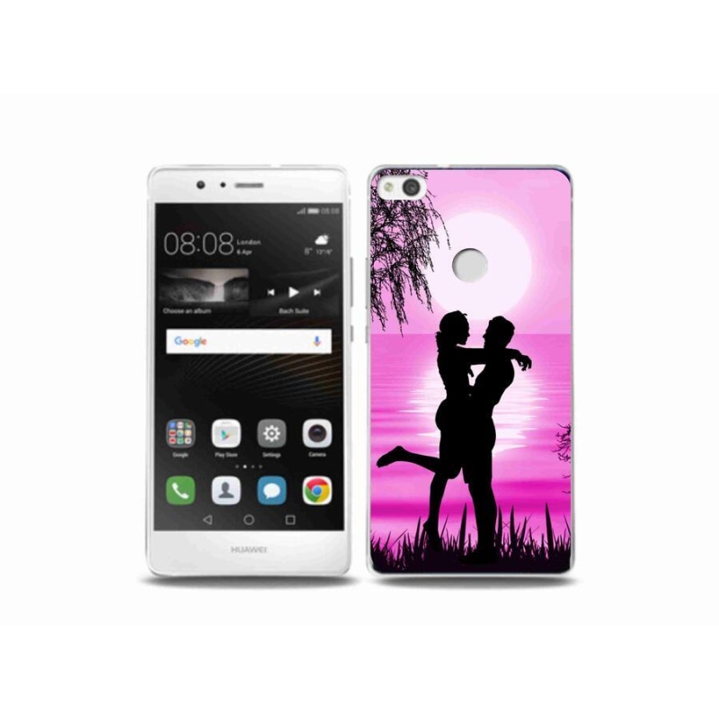 Gél tok mmCase a Huawei P9 Lite (2017) számára - naplemente