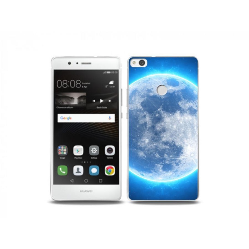 Gél tok mmCase a Huawei P9 Lite (2017) számára - földgömb