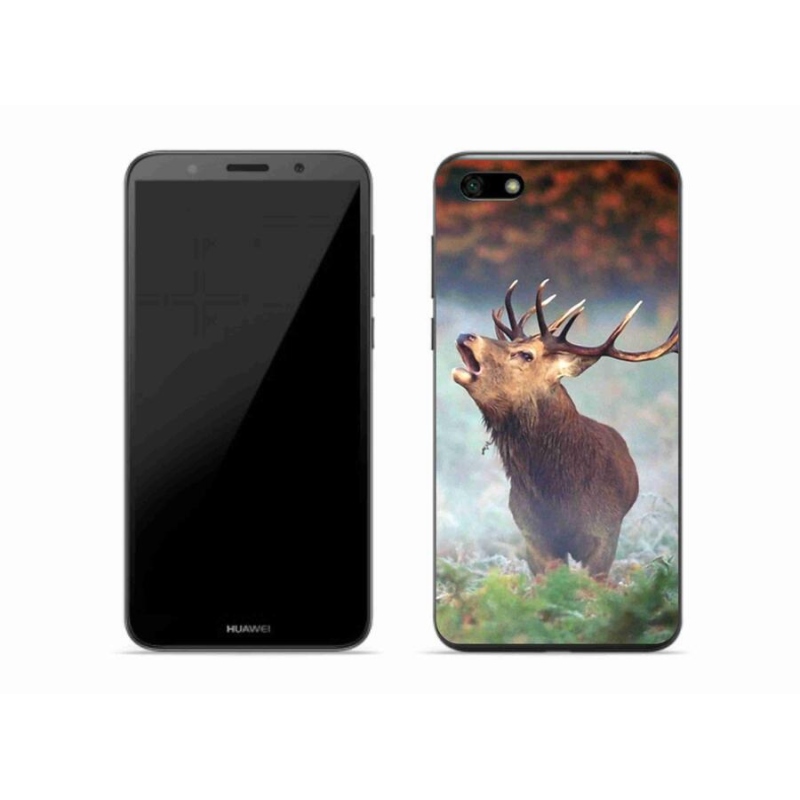 Gél tok mmCase mobil Huawei Y5 (2018) - szarvas 2