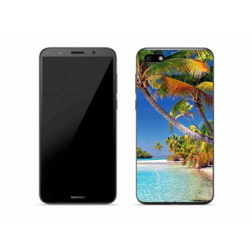 Gél tok mmCase a mobil Huawei Y5 (2018) - tengerpartra