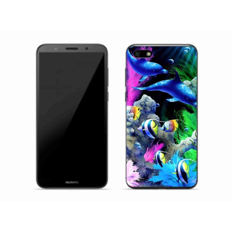 Gél tok mmCase a mobil Huawei Y5 (2018) - Sea World