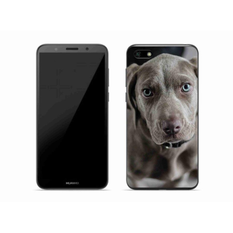 Gél tok mmCase for Huawei Y5 (2018) - výmarský ohař