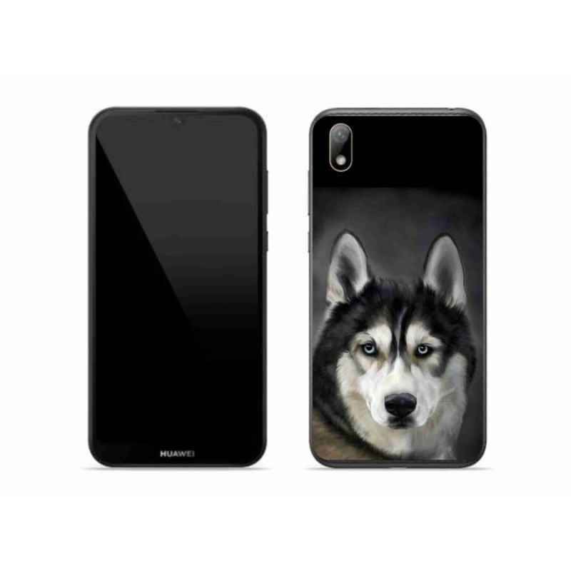 Gél tok mmCase mobil Huawei Y5 (2019) - husky