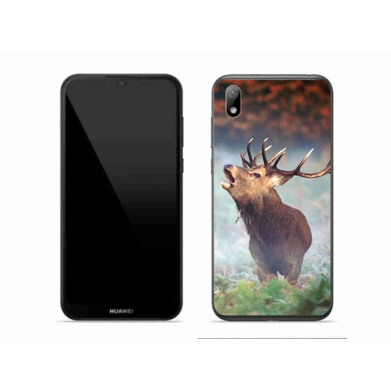 Gél tok mmCase mobil Huawei Y5 (2019) - szarvas 2