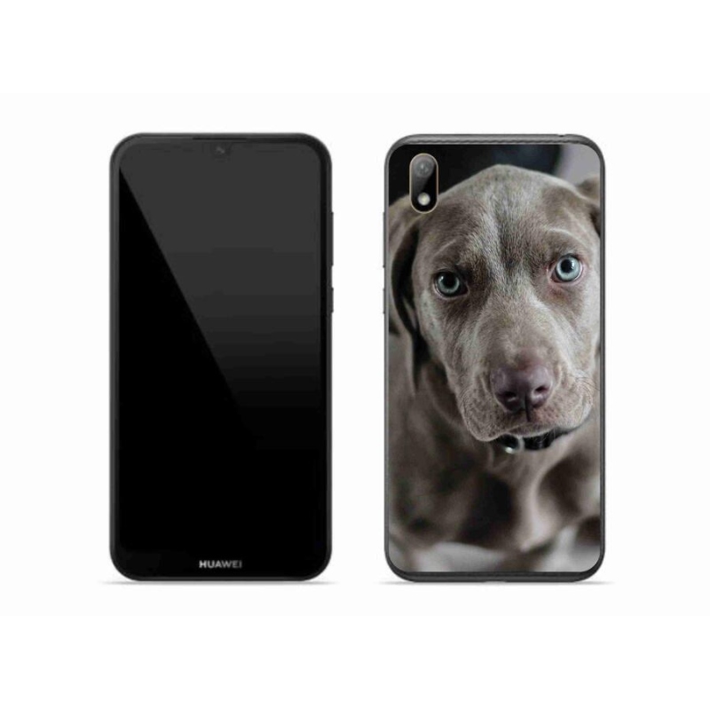 Gél tok mmCase mobil Huawei Y5 (2019) - výmarský ohař