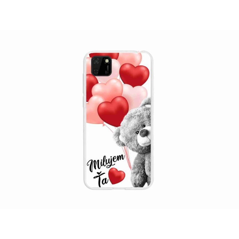 Gél tok mmCase mobil Huawei Y5p - I love you