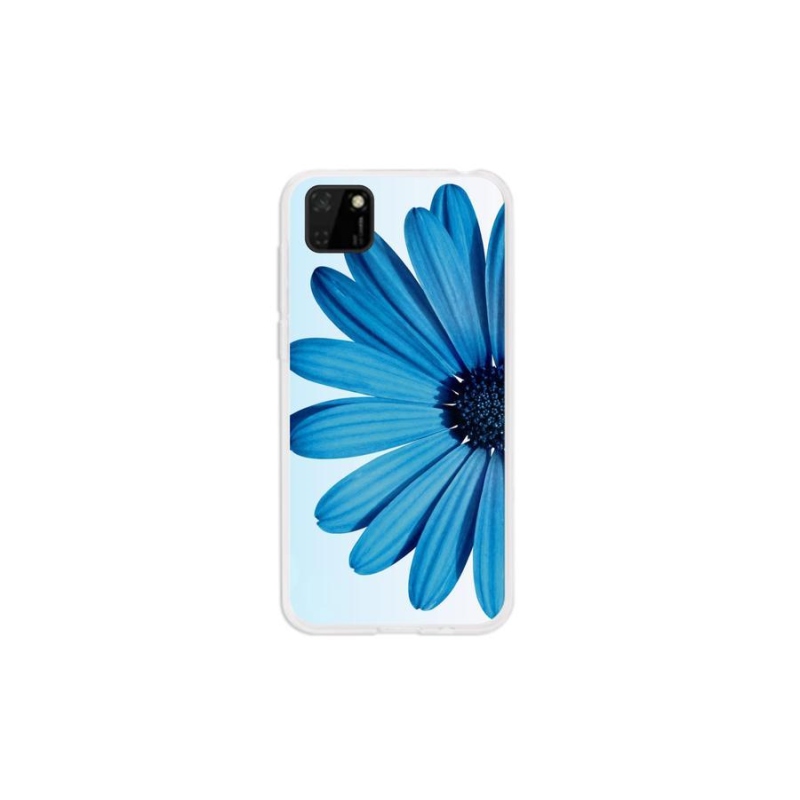 Gél tok mmCase mobil Huawei Y5p - kék margaréta