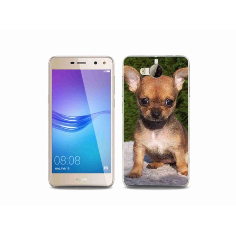 Gél tok mmCase a mobil Huawei Y6 (2017) - chihuahua 3