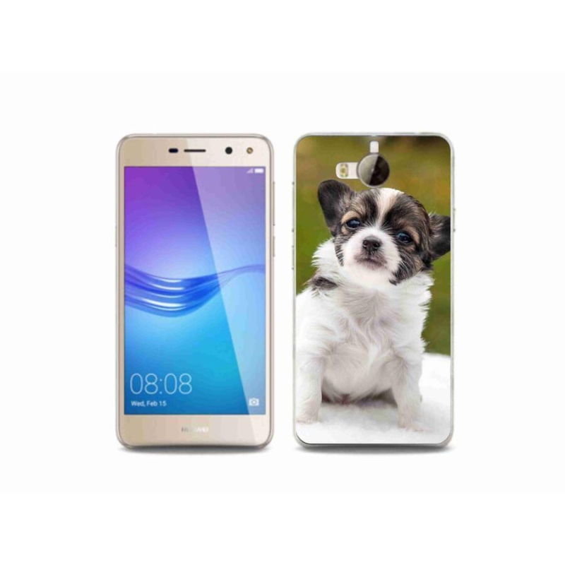 Gél tok mmCase mobil Huawei Y6 (2017) - chihuahua 4