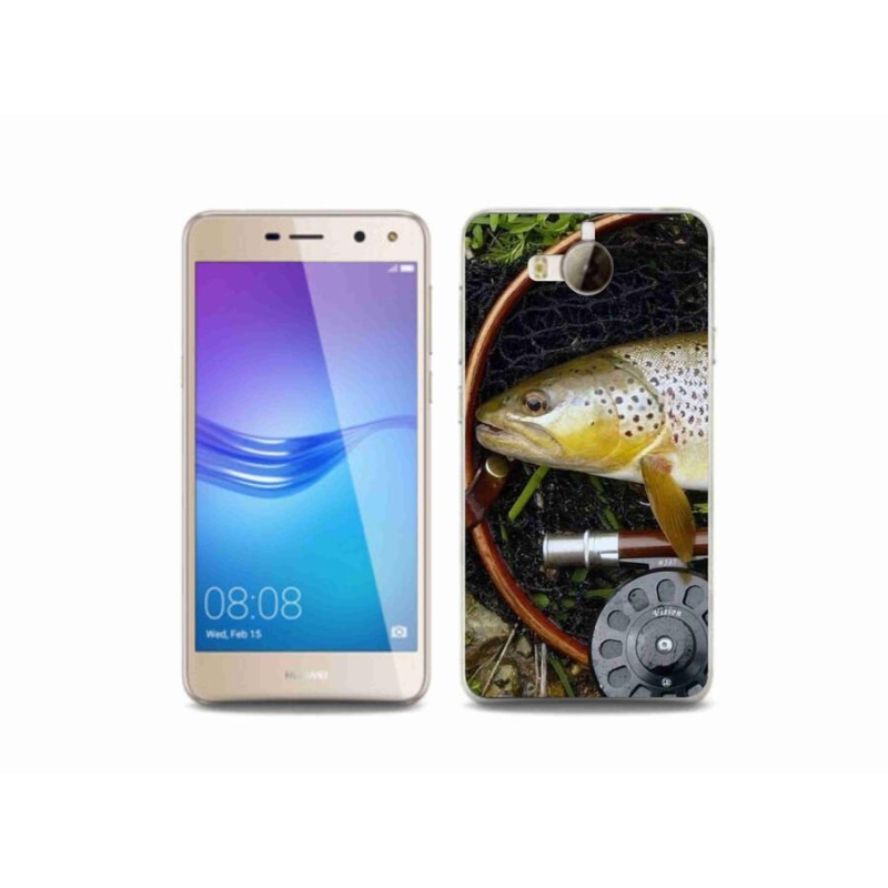 Gél tok mmCase a mobil Huawei Y6 (2017) - pisztráng 2