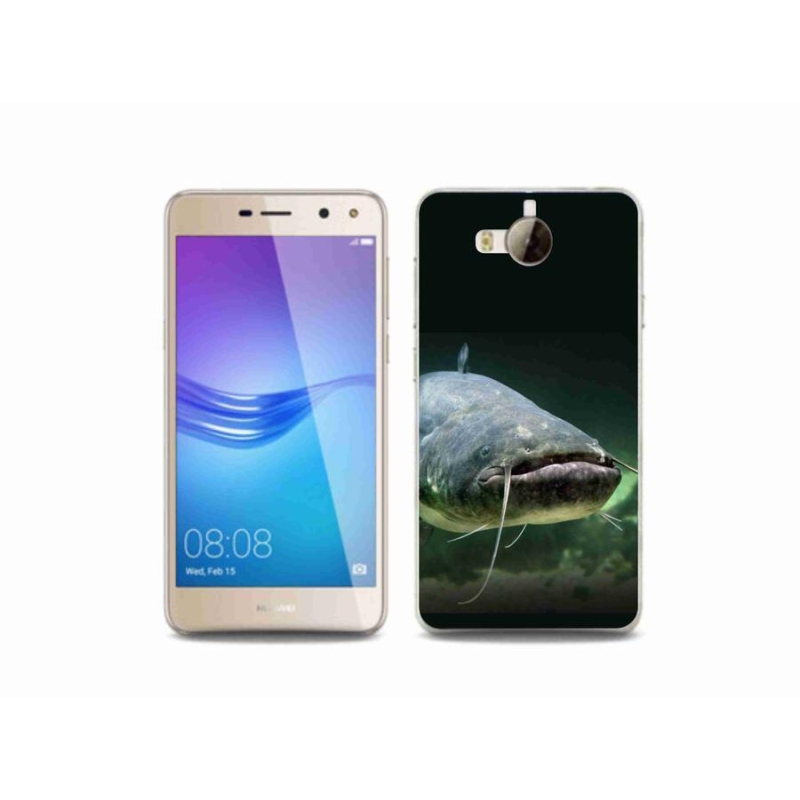 Gél tok mmCase a mobil Huawei Y6 (2017) - harcsa