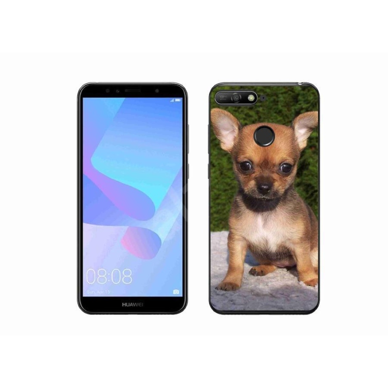 Gél tok mmCase mobil Huawei Y6 Prime 2018 - chihuahua 3