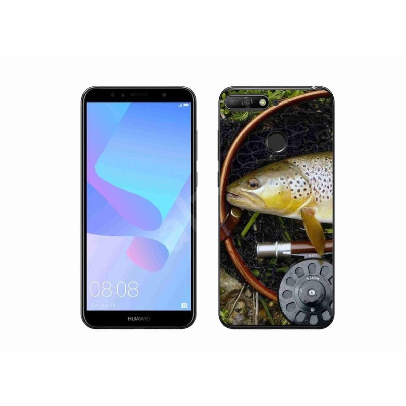 Gél tok mmCase mobiltelefonhoz Huawei Y6 Prime (2018) - trout 2