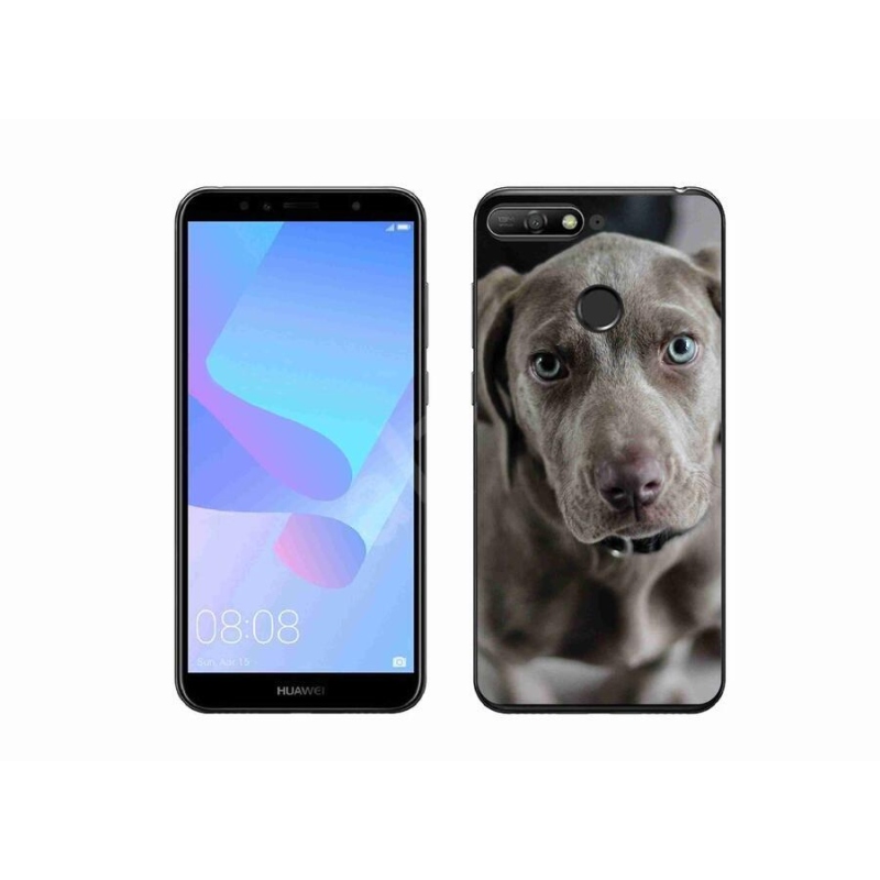 Gél tok mmCase a mobil Huawei Y6 Prime 2018 - výmarský ohař