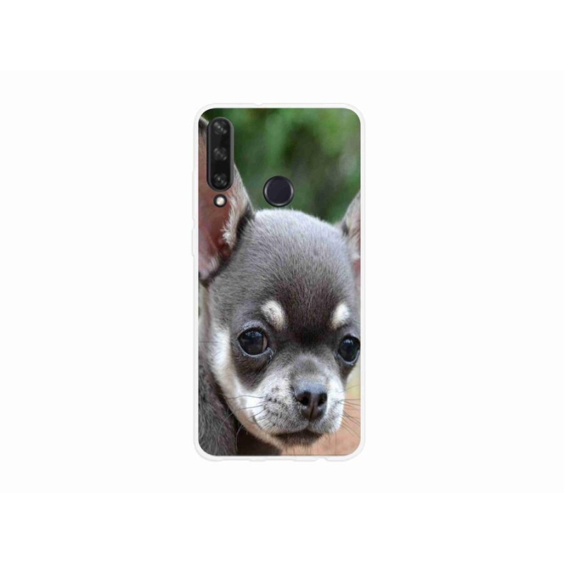 Gél tok mmCase a mobil Huawei Y6p - chihuahua számára