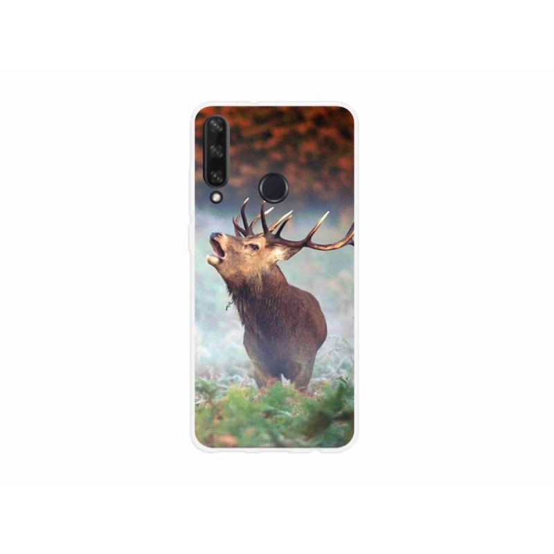 Gél tok mmCase mobil Huawei Y6p - szarvas 2