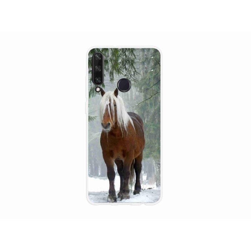 Gél tok mmCase mobil Huawei Y6p - ló az erdőben