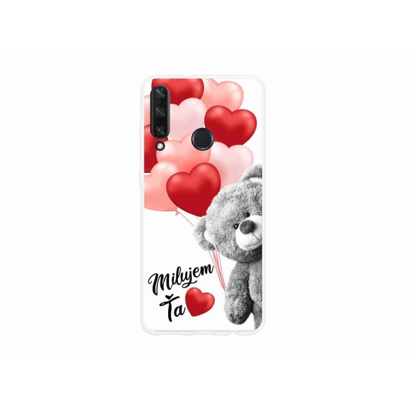 Gél tok mmCase mobil Huawei Y6p - I love you