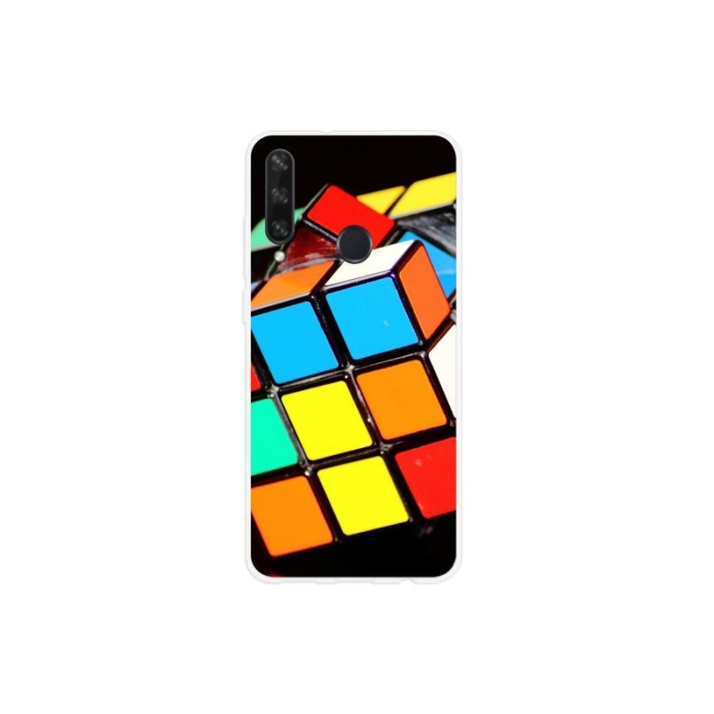 Gél tok mmCase mobil Huawei Y6p - Rubik kocka