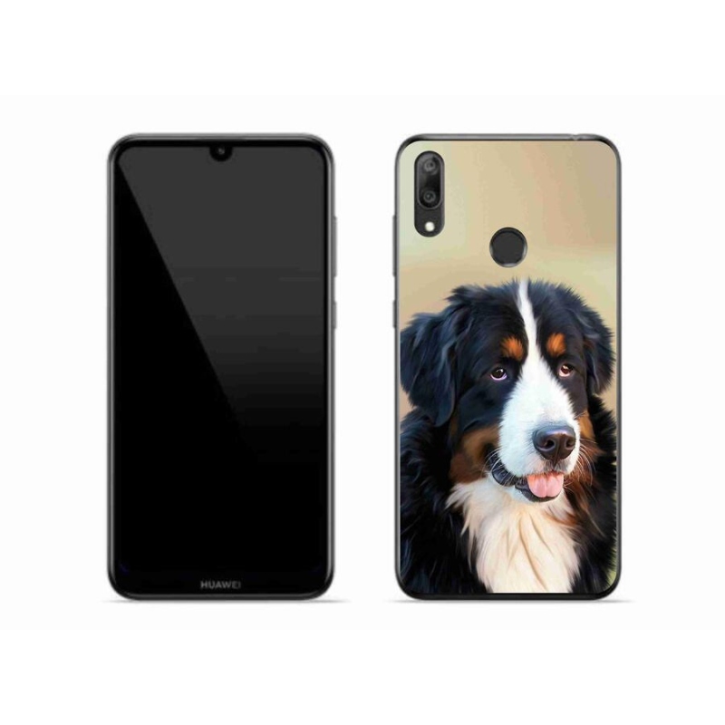 Gél tok mmCase mobil Huawei Y7 (2019) - Berni hegyi kutya