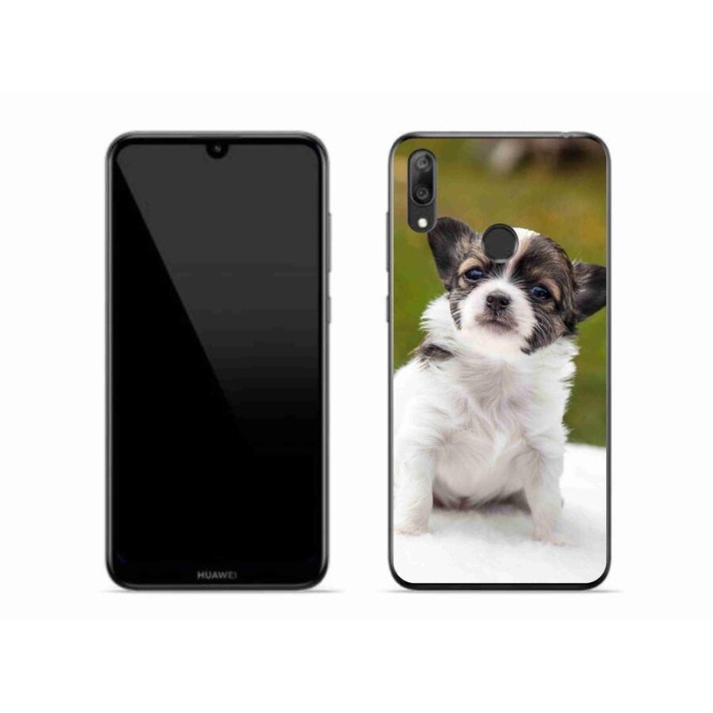 Gél tok mmCase a mobil Huawei Y7 (2019) - chihuahua 4