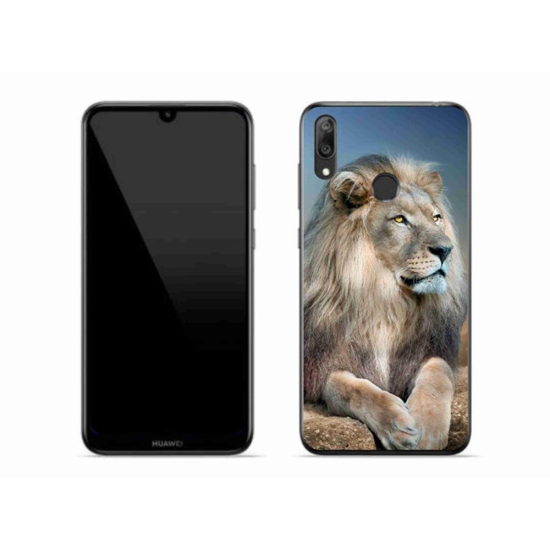 Gél tok mmCase a Huawei Y7 (2019) számára - Lion 1