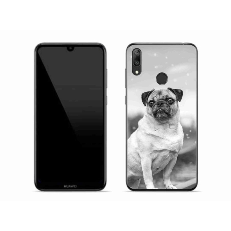 Gél tok mmCase a Huawei Y7 (2019) - mopszhoz