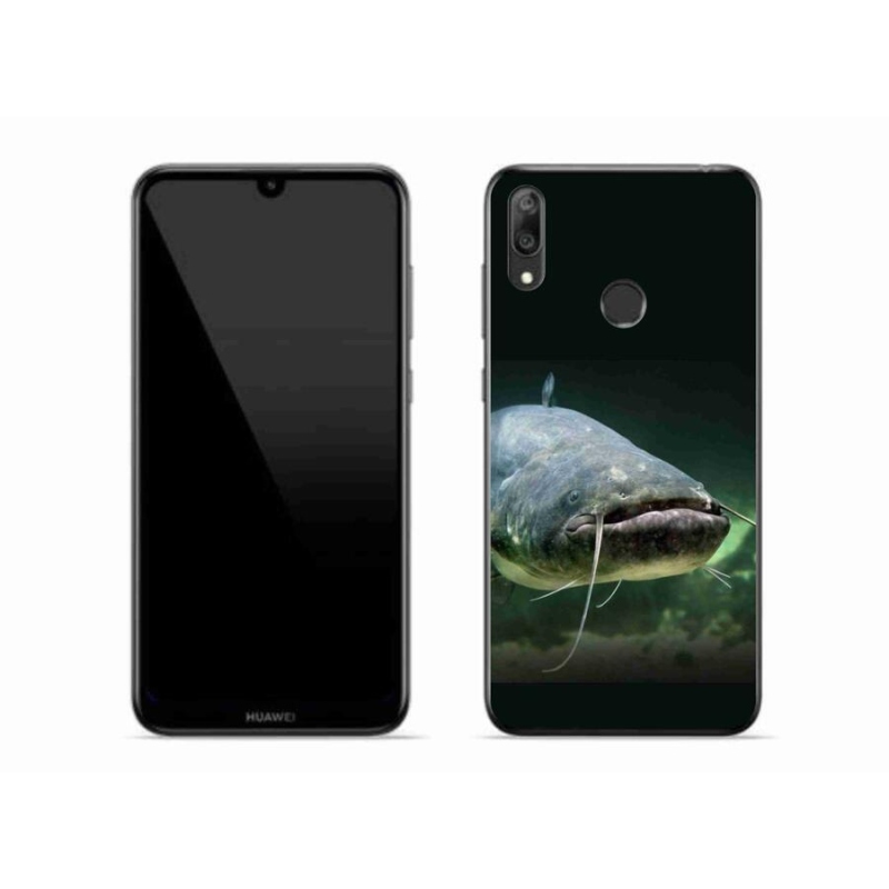 Gél tok mmCase a Huawei Y7 (2019) számára - harcsa