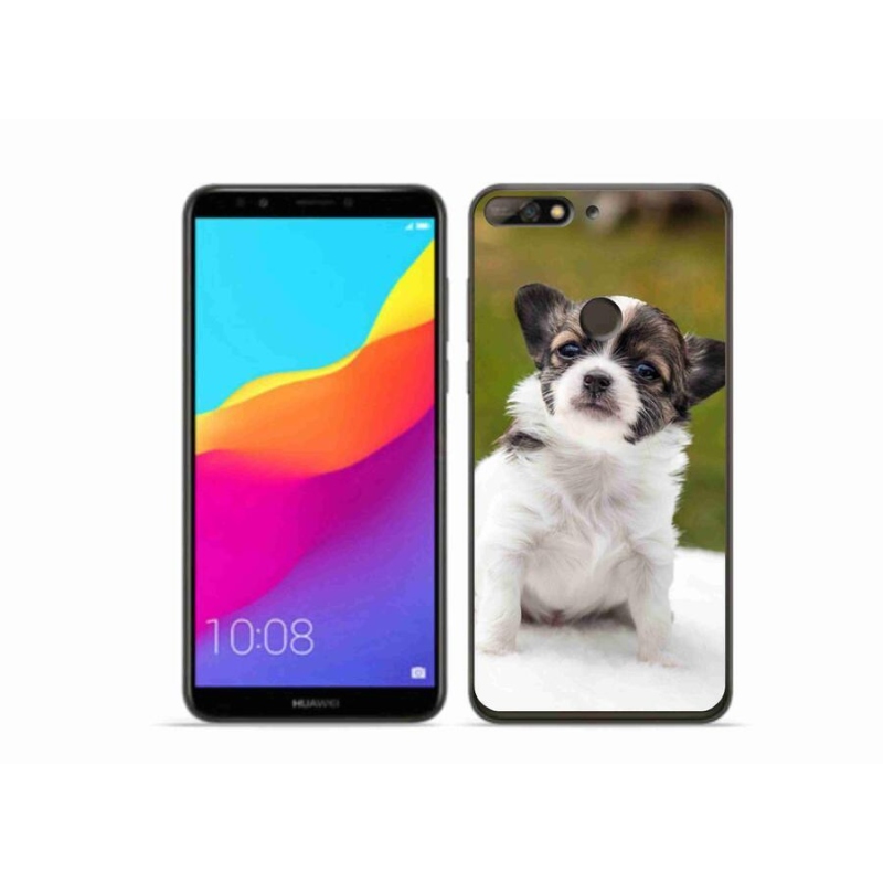 Gél tok mmCase a mobil Huawei Y7 Prime (2018) - chihuahua 4