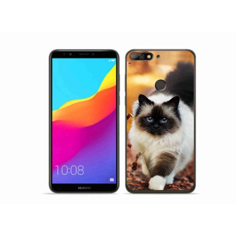 Gél tok mmCase mobil Huawei Y7 Prime (2018) - cat 1