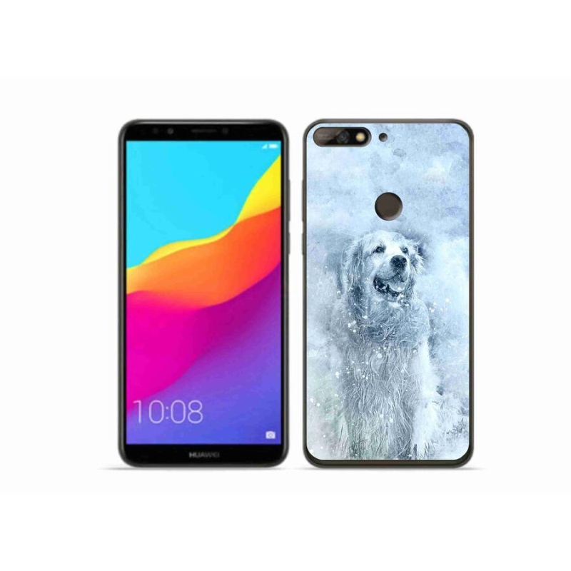 Gél tok mmCase a mobil Huawei Y7 Prime (2018) - retrieverhez