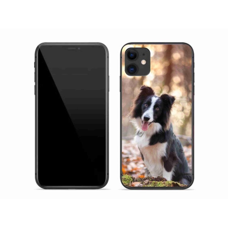 Gél tok mmCase iPhone 11 készülékhez - border colie 1